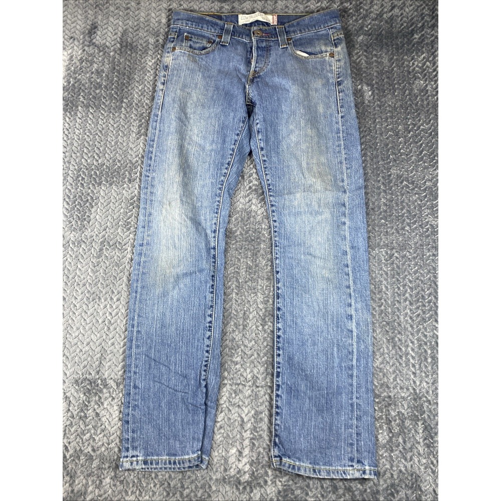 Levi's Jeans Mens 32x30 509 Low Cut Button Fly Western Indigo Y2K‎